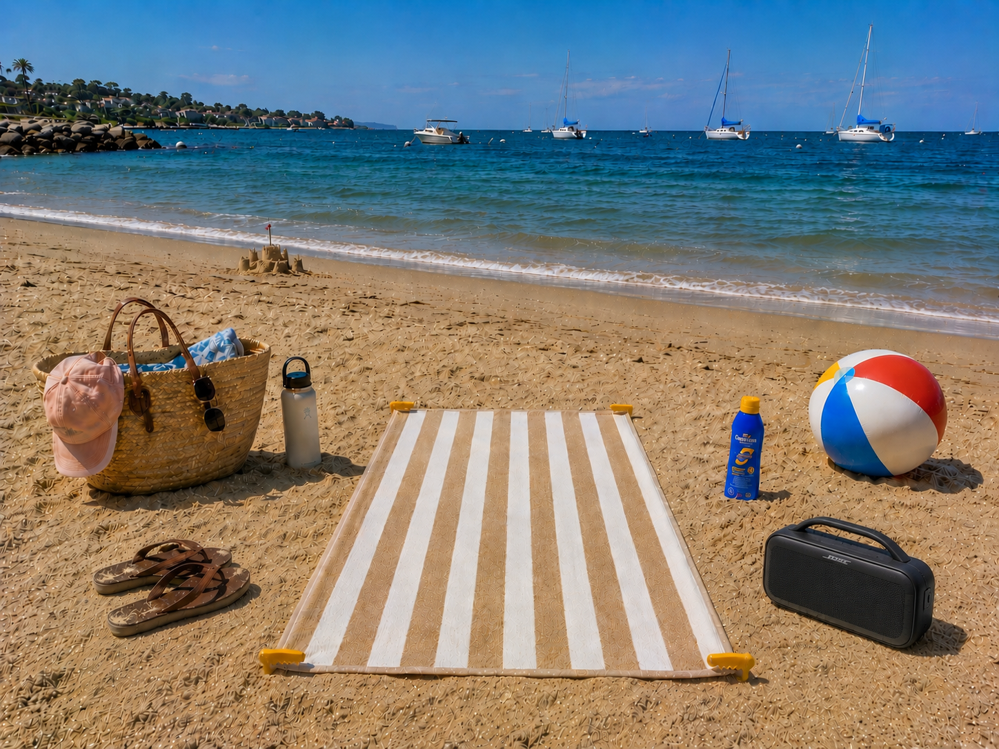 Beach Towel Anchor and Bag Holder *Pack of 4*